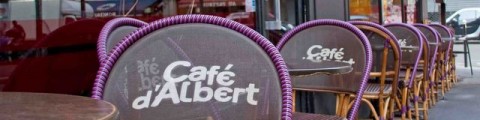 cafe-albert-exterieur Terrasse du Café d'Albert dans le 18e